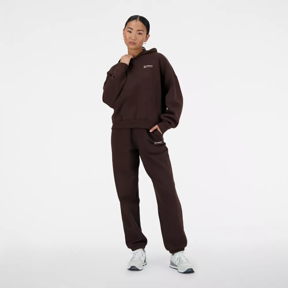 Linear Heritage Brushed Back Fleece Hoodie