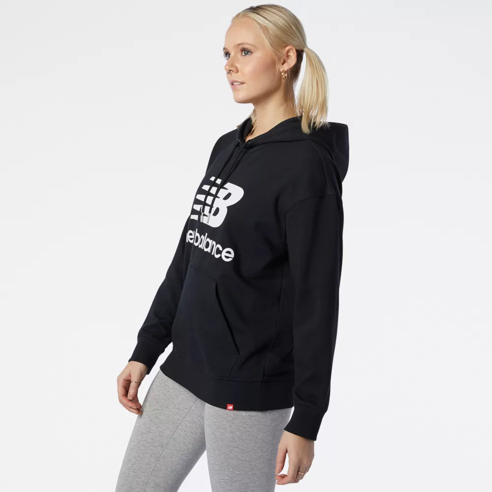 NB Essentials Stacked Logo Oversized Pullover Hoodie