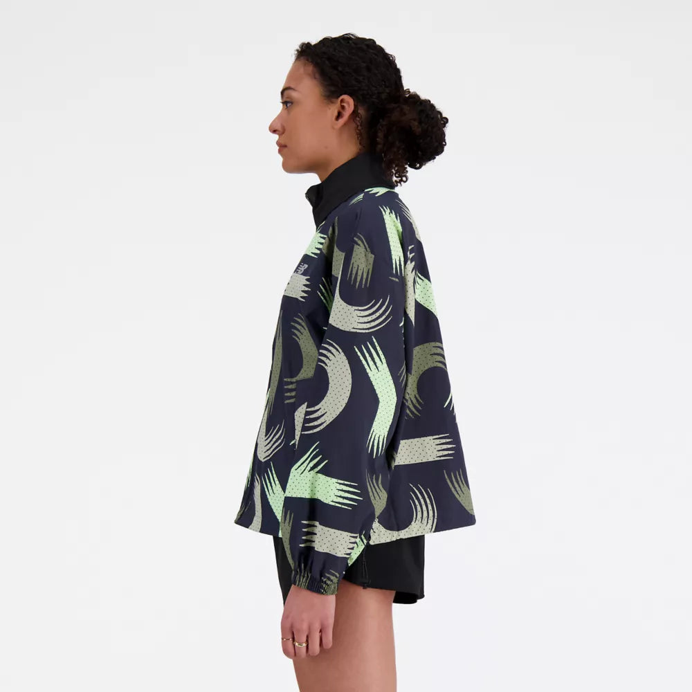 London Edition Printed NB Athletics Woven Jacket