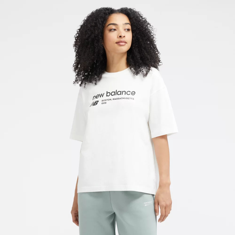 Linear Heritage Jersey Oversized T-Shirt