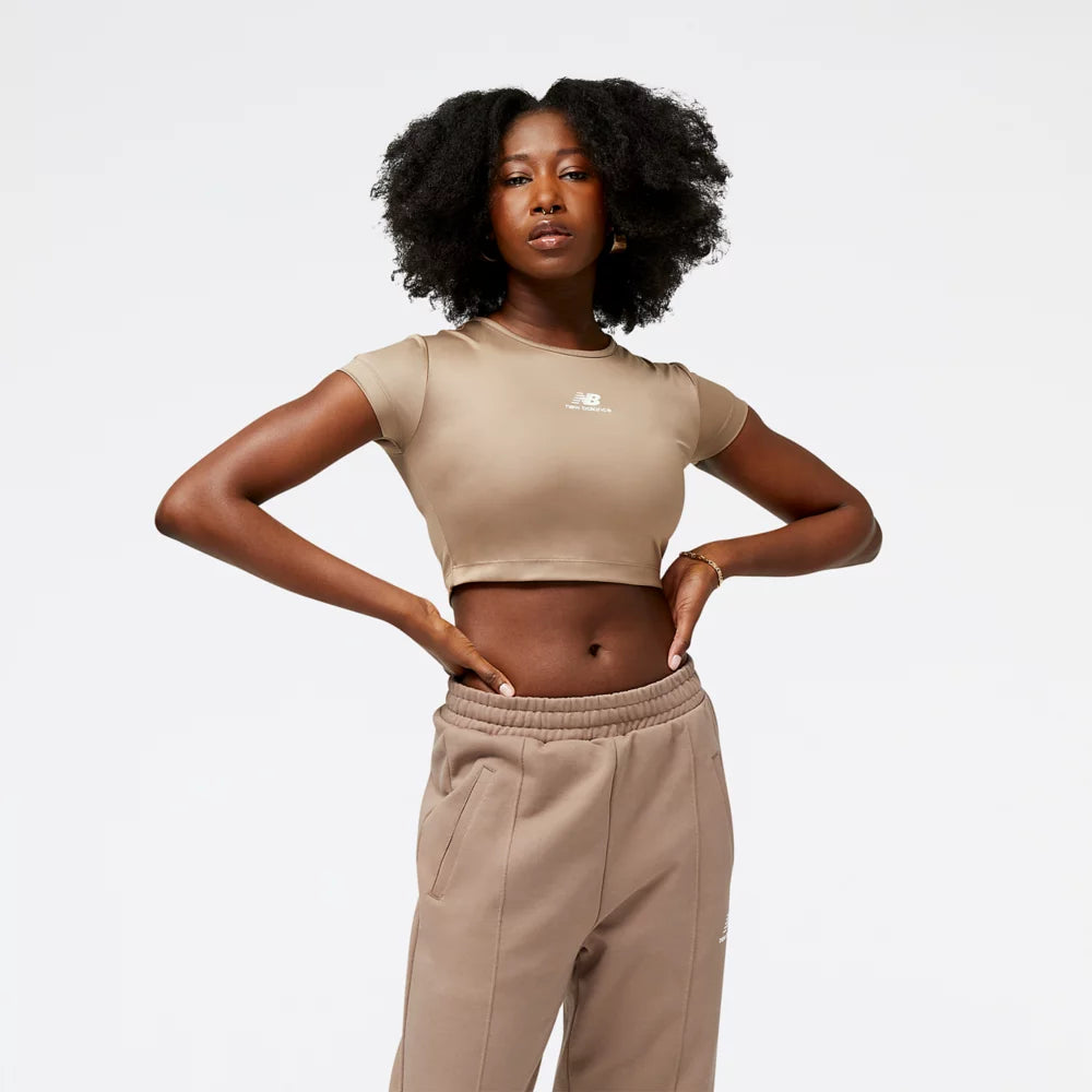 Athletics Pearl Cropped T-Shirt